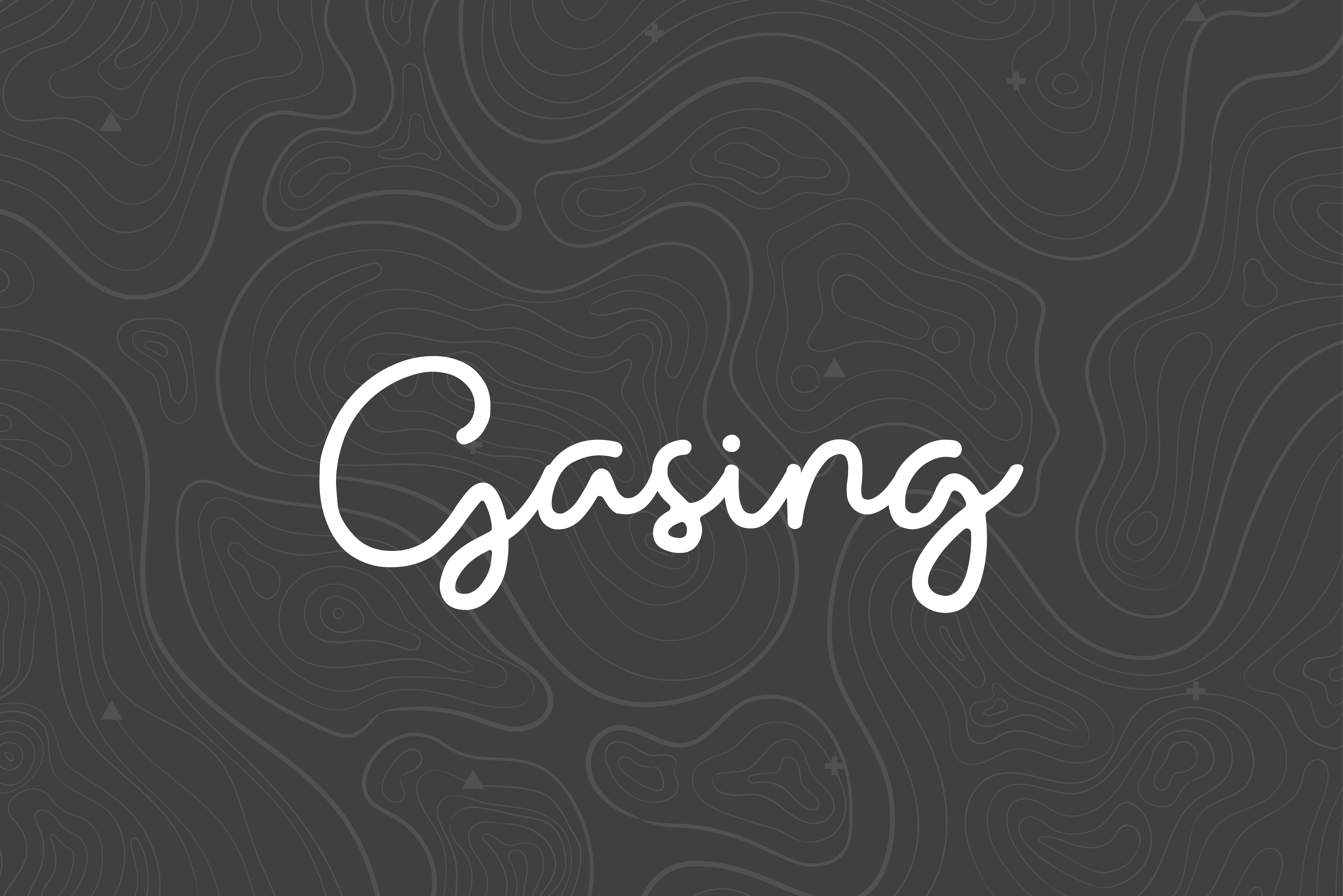 Gasing - Mono line Handwriting Font (preview 1 of 6)