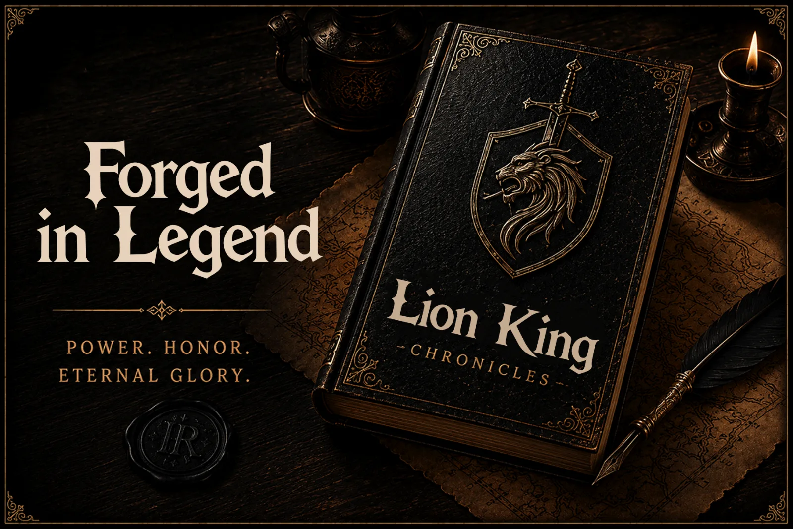 Iron Realm – Fantasy Display Serif Font (preview 3 of 5)