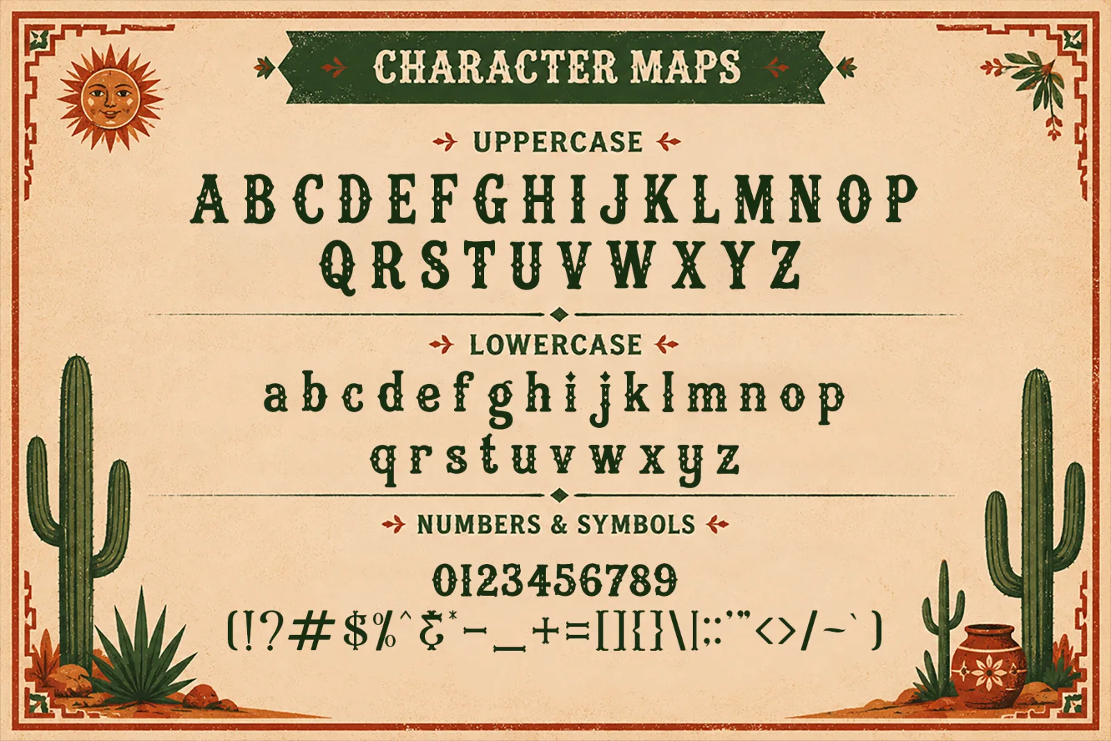 Fiesta Mexico – Mexican Inspired Display Font (preview 4 of 5)