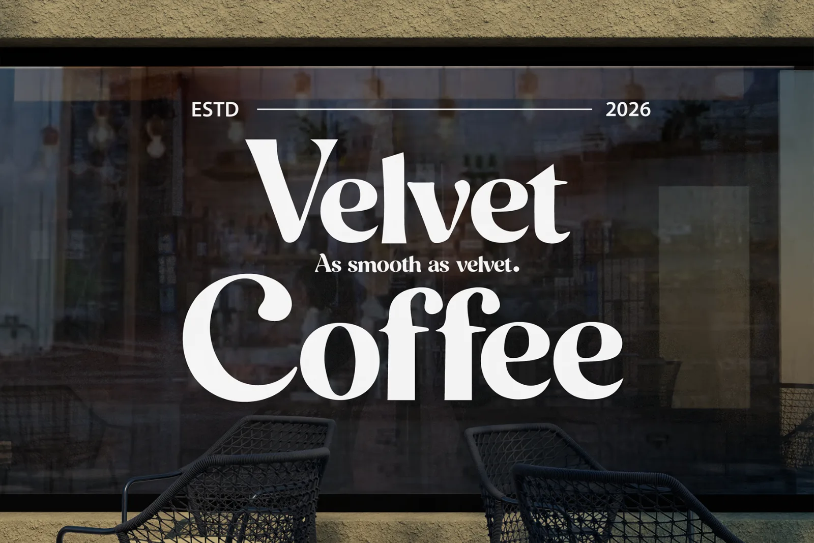 Cacao Velvet – Modern Elegant Serif Font (preview 3 of 5)