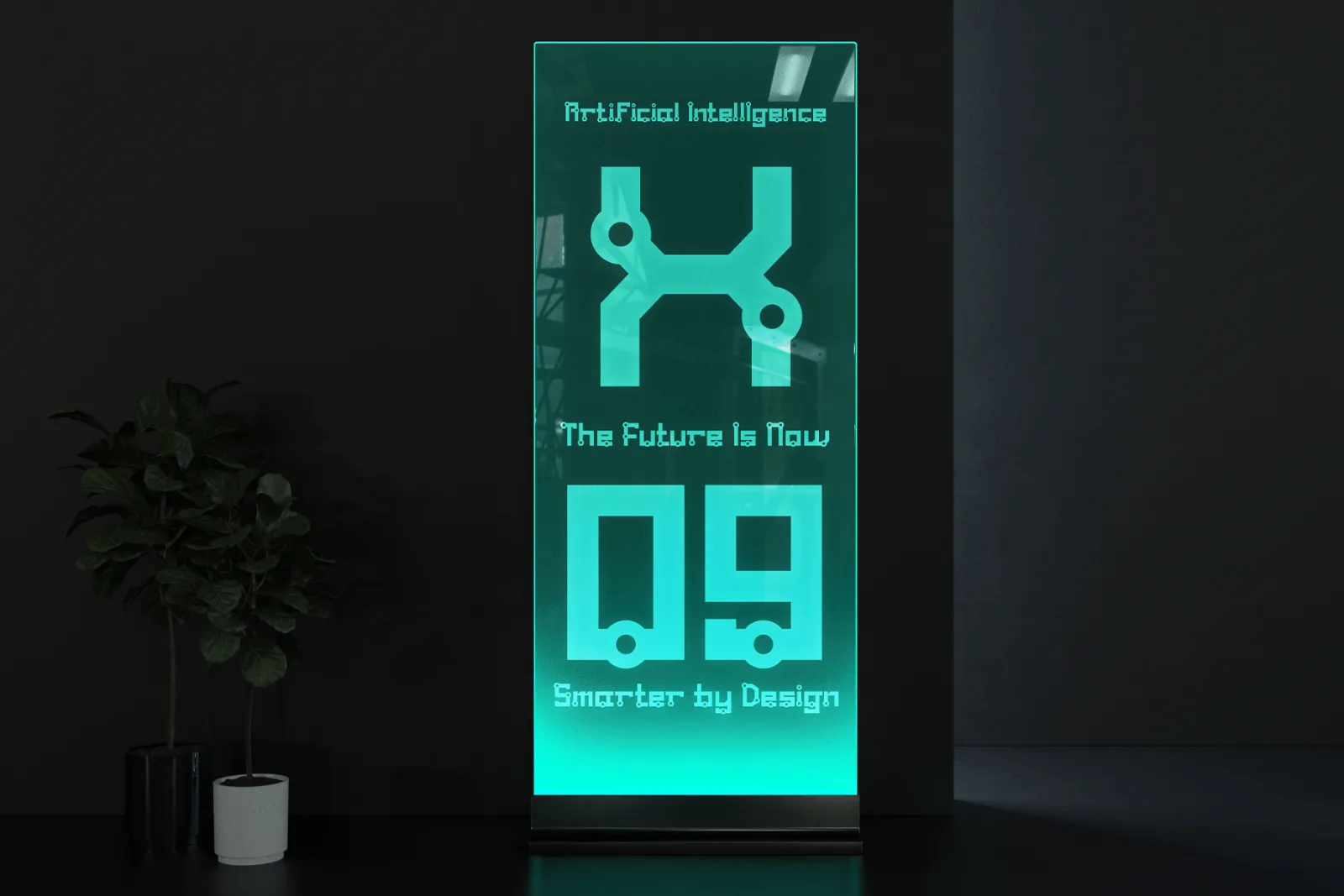 Axonic – Modern Futuristic Tech Display Font (preview 3 of 5)