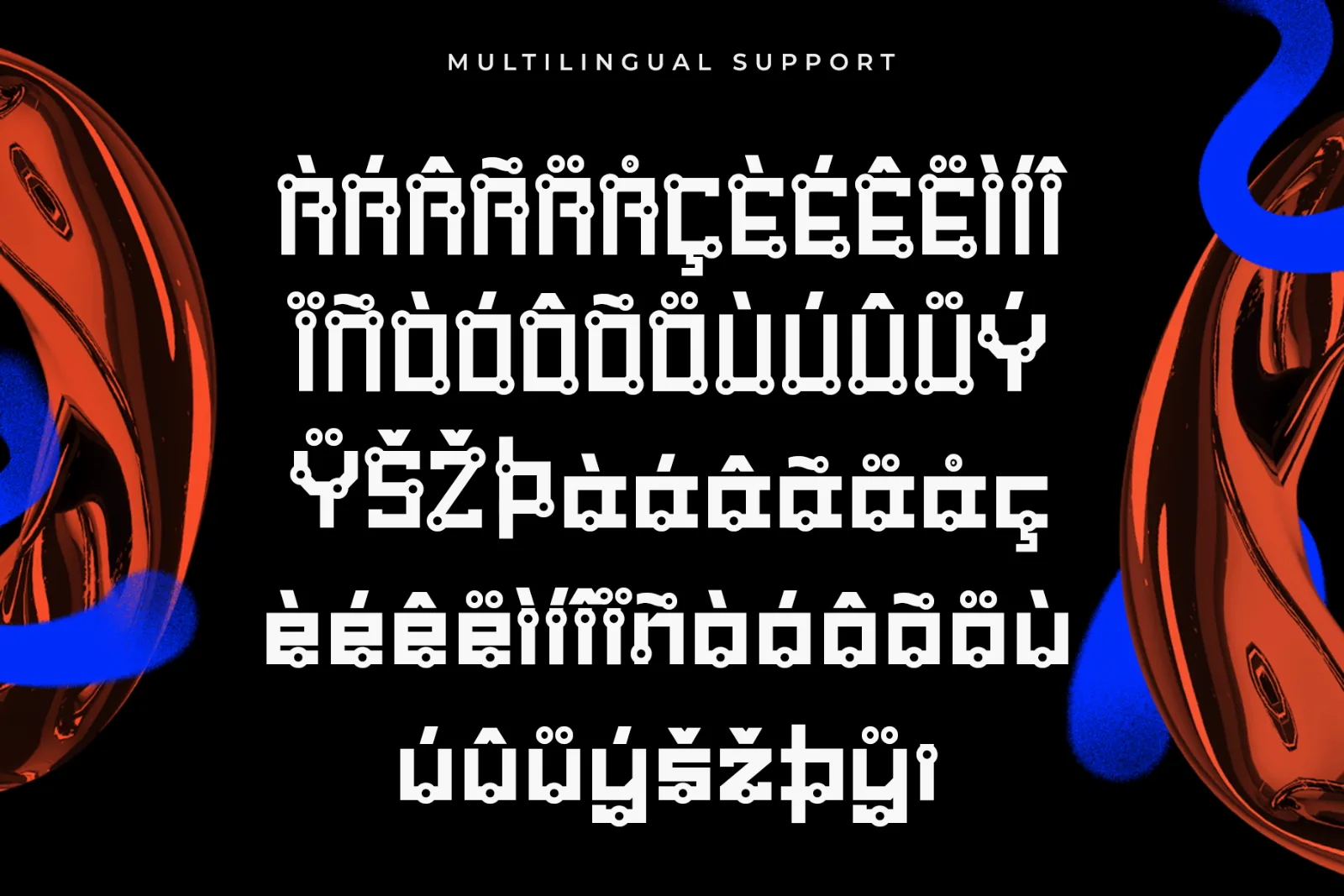 Axonic – Modern Futuristic Tech Display Font (preview 5 of 5)