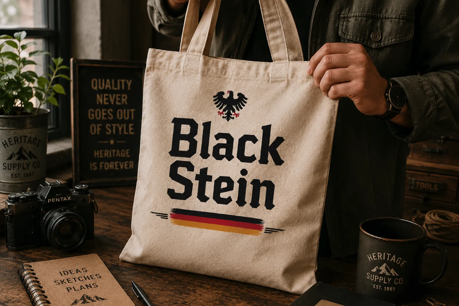 Berg Werk – German Inspired Display Font (preview 3 of 5)