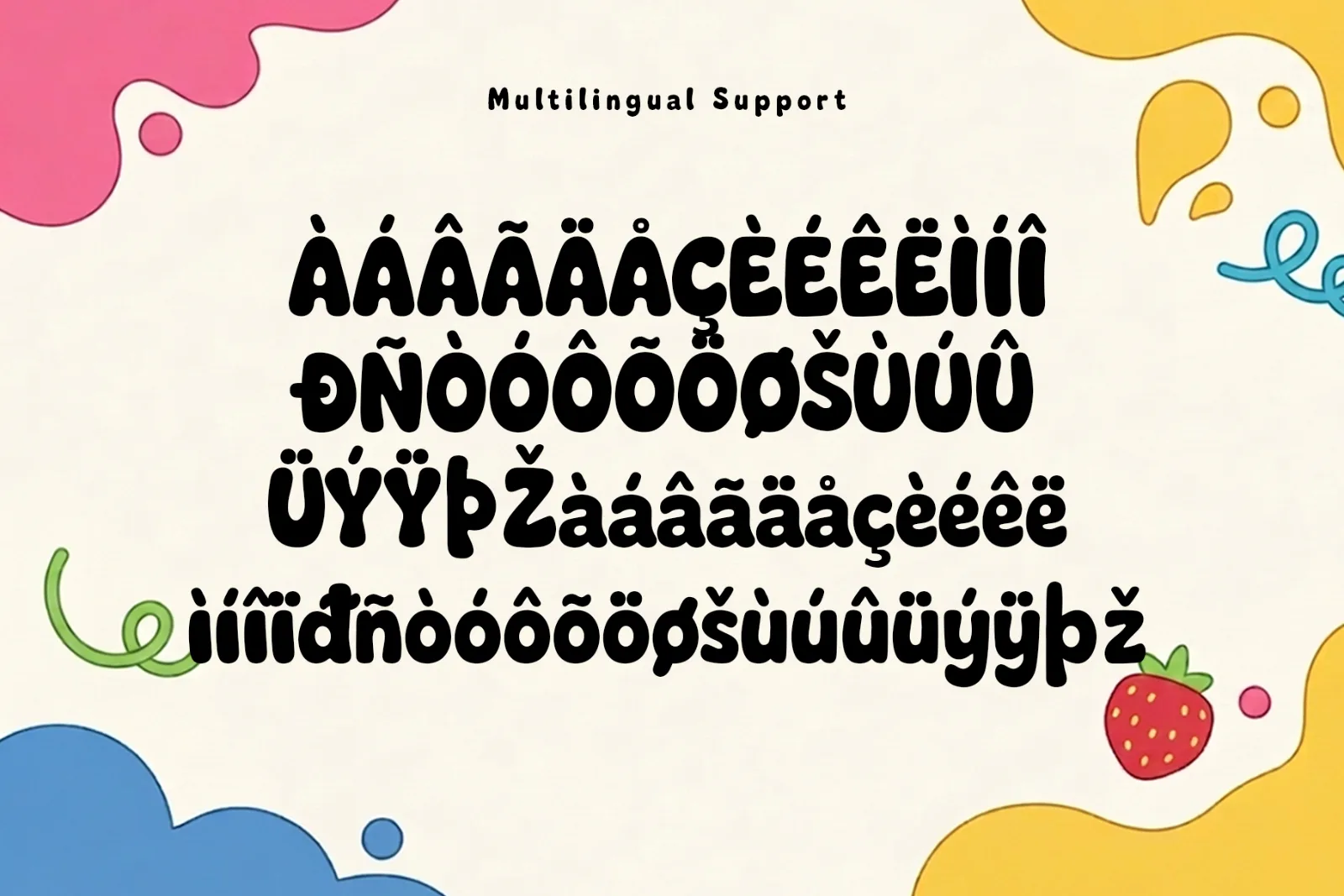 Fizzberry – Cute Playful Kids Display Font (preview 5 of 5)