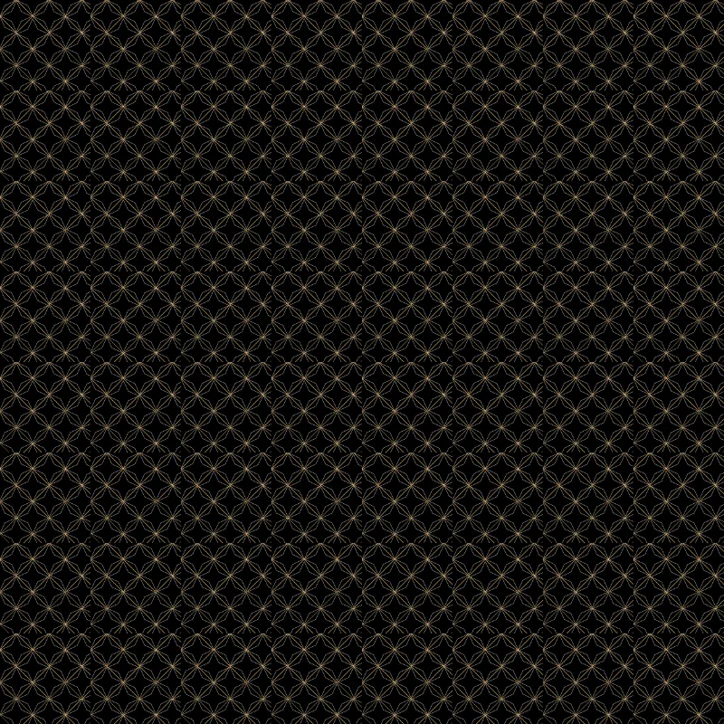 Black & Gold Geometric Seamless Pattern (preview 3 of 4)