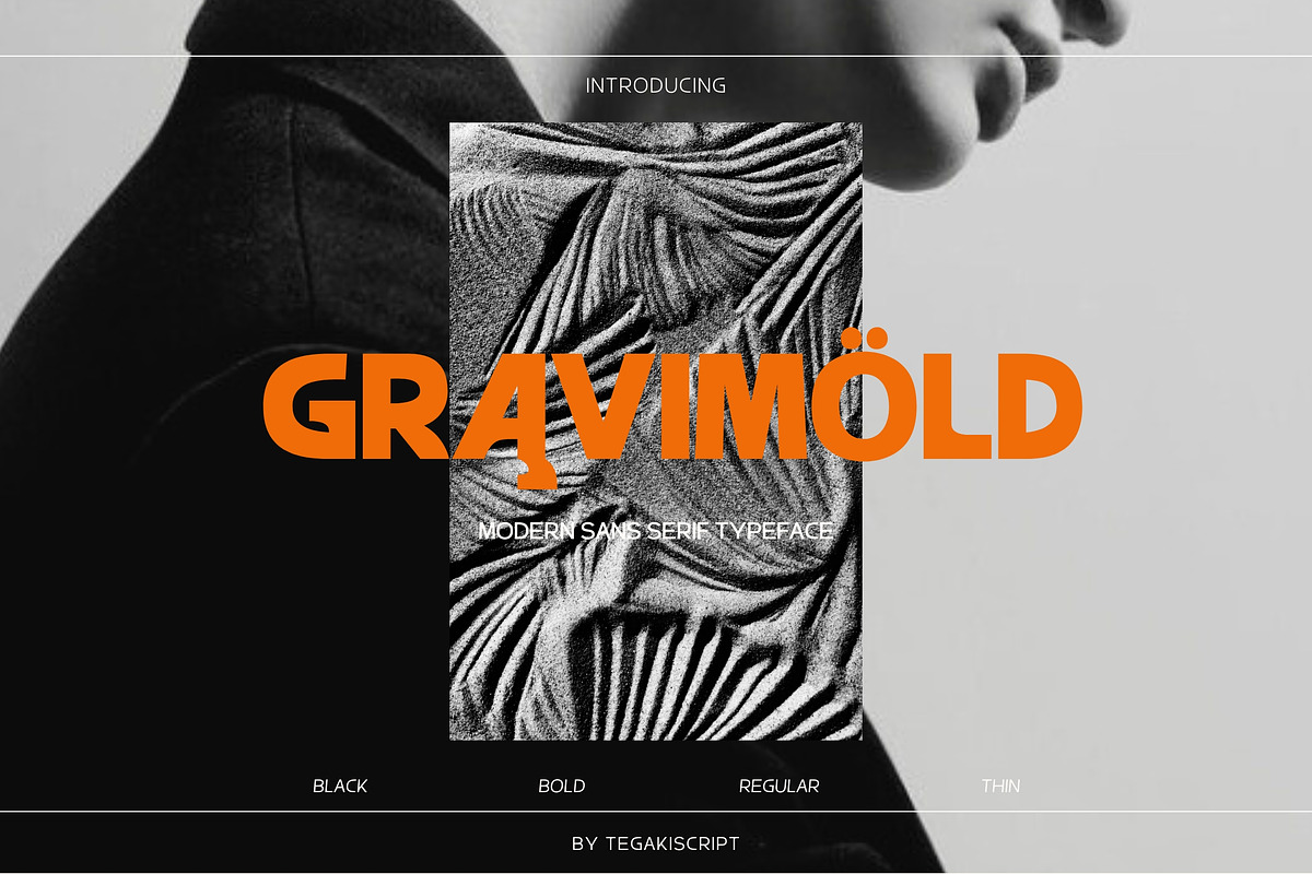 Gravimold Typeface